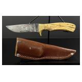Gerome Weinand Lolo Montana Horn Handle Knife