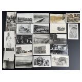 Group of Montana RPPC Real Photo Postcards