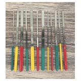 Diamond Coated Needle Flat File Set