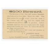 Pink Hale Andrew Stansfield Wanted Poster Postcard