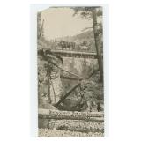 Fish and Jose Alberton Montana RPPC Postcard