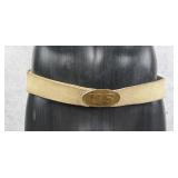 1839 Reproduction Infantry White Buff Waist Belt