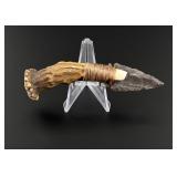 Bo Earls Handmade Horn Handle Knife