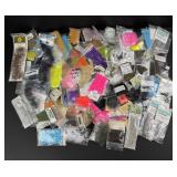 Large Group of Fly Fishing Fly Tying Supplies