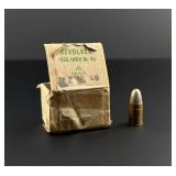 British Webley MK VI .455 Revolver Pistol Ammo