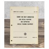 Dummy Ammunition and Training Equipment Booklet