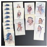 Edgar S. Paxson Montana Artist Postcards