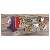 Collection of Military Ribbons and Ribbon Bars