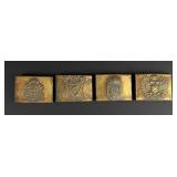 WWI WW1 Hungarian Army Empire Brass Belt Buckles