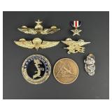 Collection of Military Medals and Coins