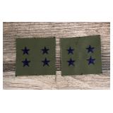 Vietnam War 4 Star General Patches