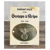 Warrant Discs of the Gestapo and Kirpo