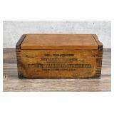 Union Metallic Cartridge Wood Crate Box