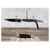 Othello Stag Handle Multi Tool Knife