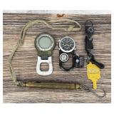 Group of Outdoor Survival Gear