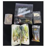 Group of Montana Fishing Flies Streamers