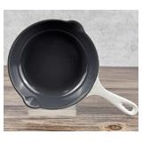 Le Creuset 20 White Cast Iron Skillet