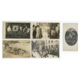 Group of Funeral and Memorial RPPC Postcards