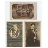 Unusual Occupational Musician RPPC Postcards