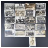 Collection of Band Orchestra RPPC Postcards