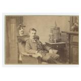 Tramp Art Table Birdcage Cabinet Photo