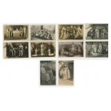 Suchomlin Religious Sand Sculpture RPPC Postcards