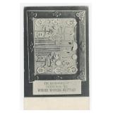 Daniel Rose Folk Art Whimsey RPPC Postcard