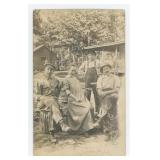Mentally Handicapped Hauser Family RPPC Postcard