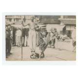 Chinese Shaolin Monks RPPC Postcard