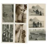 Collection of Egypt RPPC Postcards