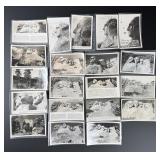 Mount Rushmore Construction RPPC Postcards
