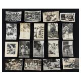 Group of Mexican Street Vendor RPPC Postcards