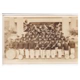 Desegregated Boys Reform School Band RPPC