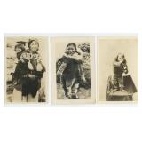 Alaskan Inuit Eskimo RPPC Postcards