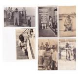 Sponge Diving Florida RPPC Postcards