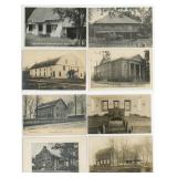 Quaker Friends Meeting House RPPC Postcards