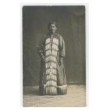 Lakota Sioux Native American Indian RPPC Postcard