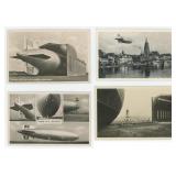 German Airship LZ 129 Hindeburg RPPC Postcards