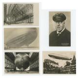 German LZ 127 Graf Zeppelin RPPC Postcards