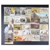 Phonograph Gramophone Postcards