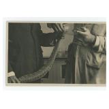Milking the Snake Occupational RPPC Postcard
