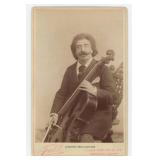 Joseph Hollman Cellist Cabinet Photo