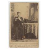 Named Occupational Musician Cabinet Photo