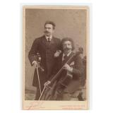 Hollman and Ysaye Music Duo Cabinet Photo