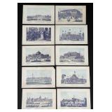 1876 Philadelphia Centennial Exposition Cards