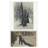 Buster Keaton The Paleface RPPC Postcards
