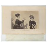 Fickle Shadow Mother Daughter Shadow Puppet Photo