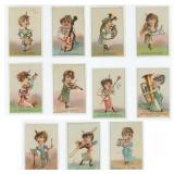 Group of Musical Caricature Trade Cards
