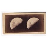 Rutherford Telescope Moon Stereoview