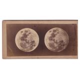 Rutherford Telescope Moon Stereoview